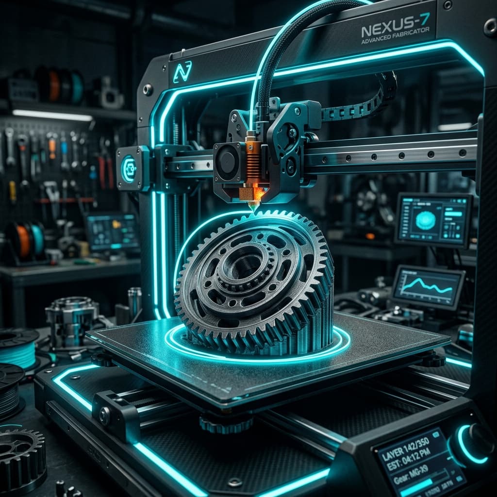 Futuristic 3D Printer