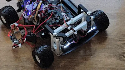 Fully working RC-car with Turn Signals & Brake Lights